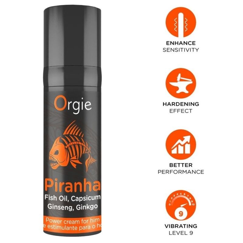 ORGIE Piranha Power Cream for Him 15 ml