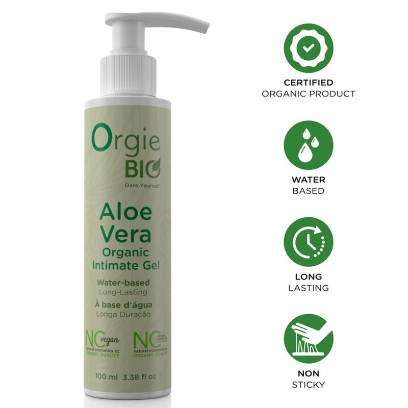 ORGIE biologische aloëveragel 100 ml