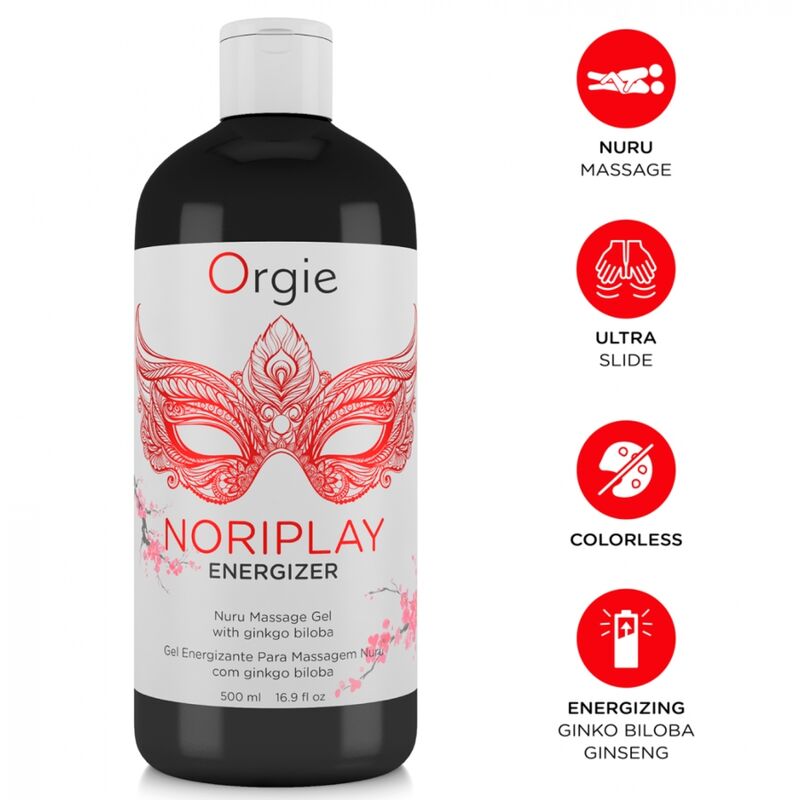 ORGIE Noriplay Energizer Nuru massagegel 500 ml