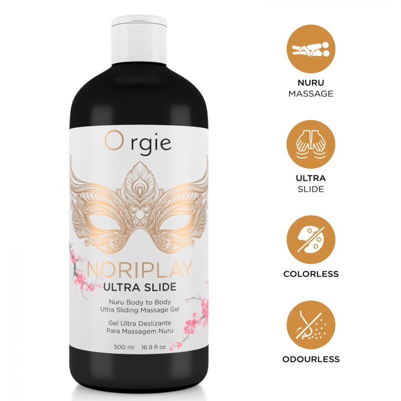 ORGIE Noriplay Ultra Slide Nuru massagegel 500 ml