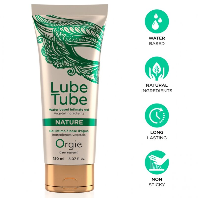 ORGIE Nature glijmiddel op waterbasis 150 ml