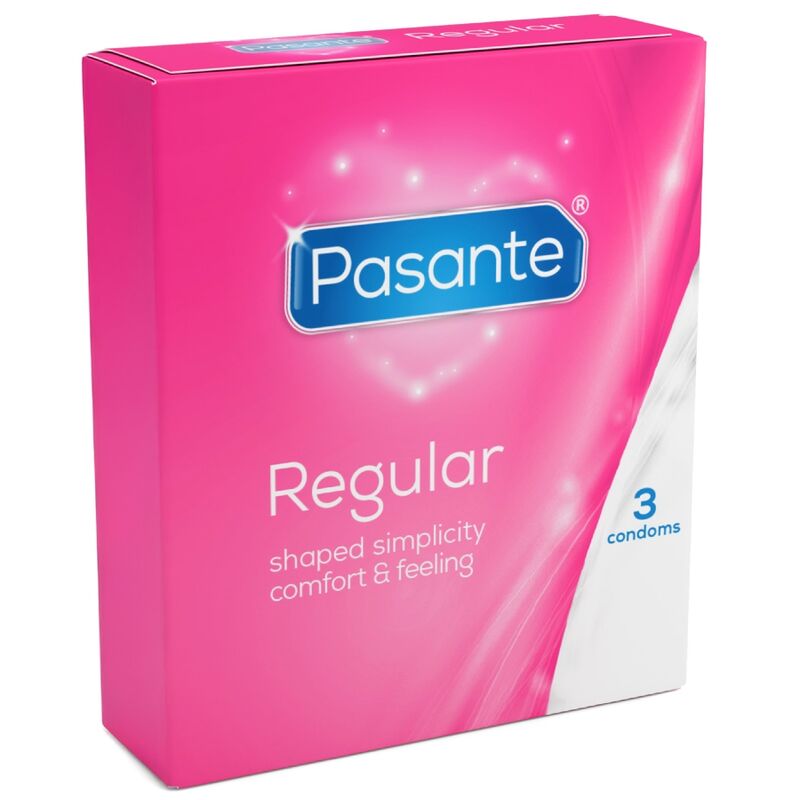 Pasante Regular condooms, 3 stuks