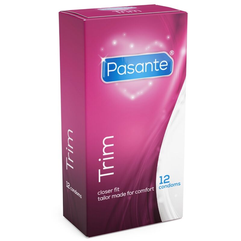 Pasante Thin Trim condooms, 12 stuks