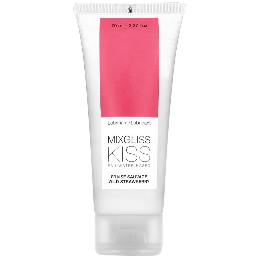 MIXGLISS glijmiddel met aardbeiensmaak