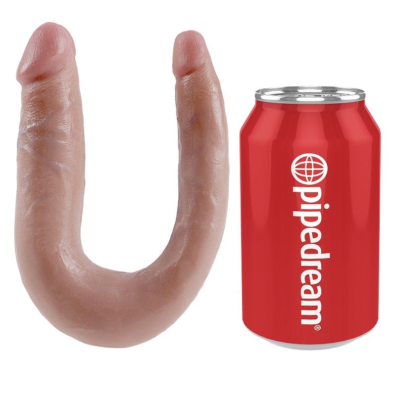 KING COCK U Shaped Small Double Trouble