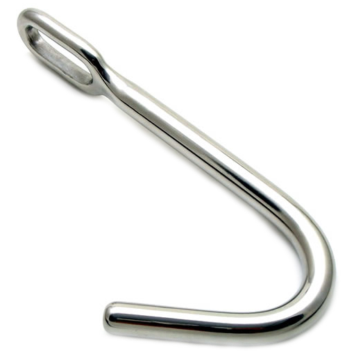 METAL HARD metalen anaalhaak