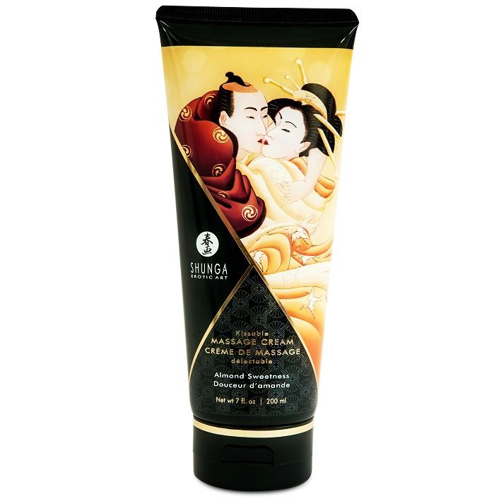 Shunga Sweet Almond massagecrème 200 ml