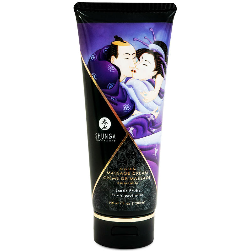 Shunga Exotic Fruits massagecrème 200 ml