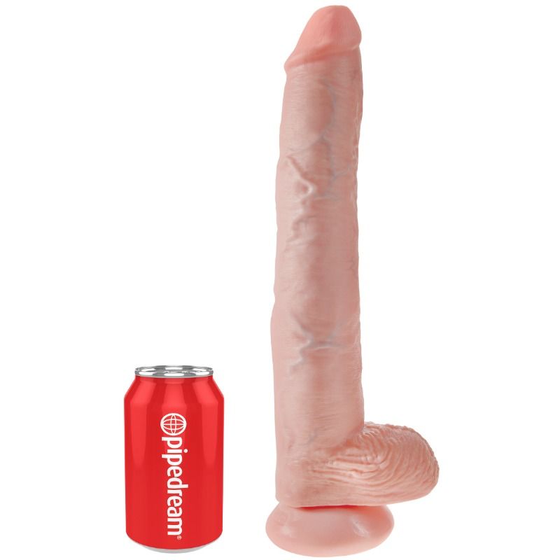 KING COCK dildo met ballen