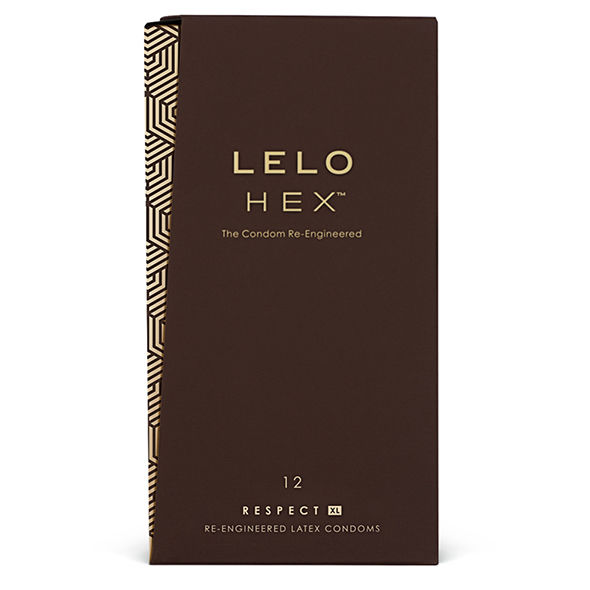 LELO HEX Respect XL condooms, 12 stuks