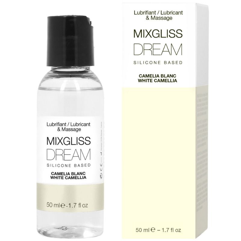 Mixgliss Dream White Camelia siliconen glijmiddel 50 ml