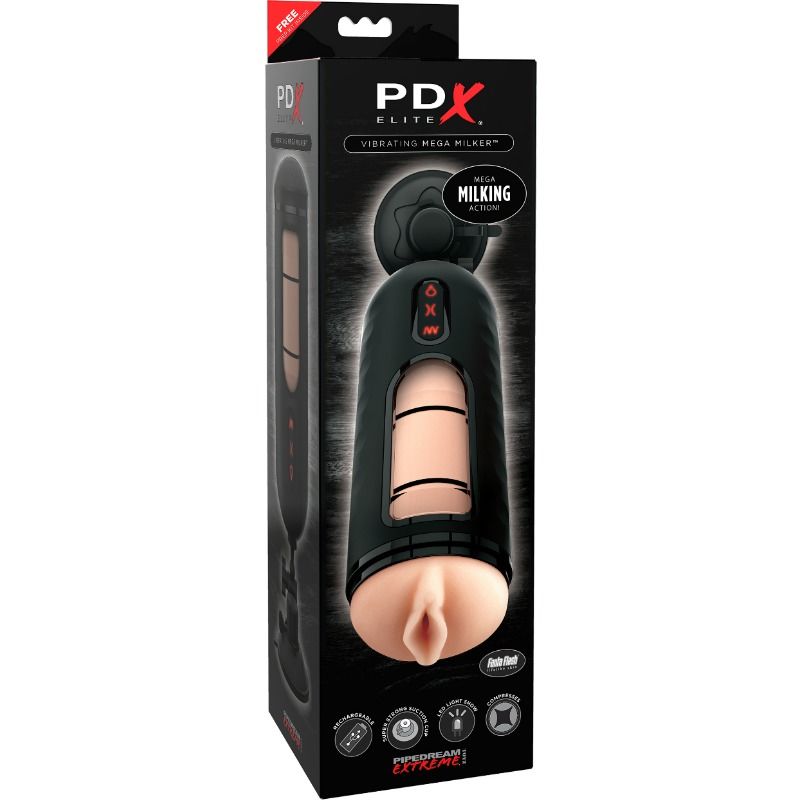 PDX ELITE Vibrating Mega Milker
