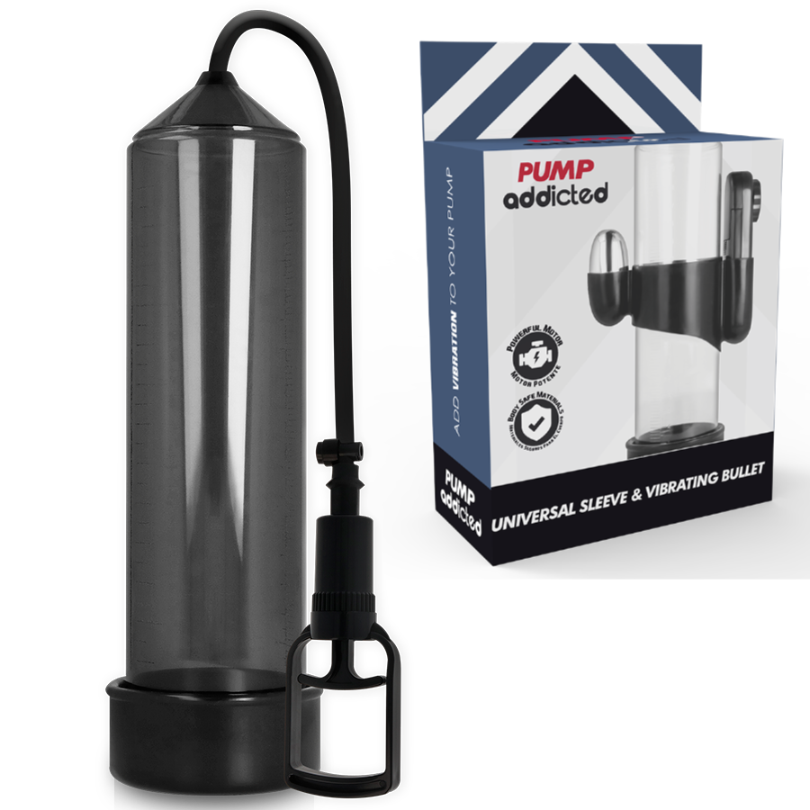 Pump Addicted RX7 zwarte vibrator