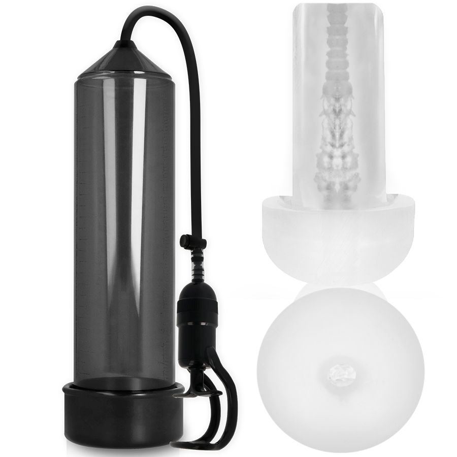 PUMP ADDICTED RX5 penisvacuümpomp met masturbator