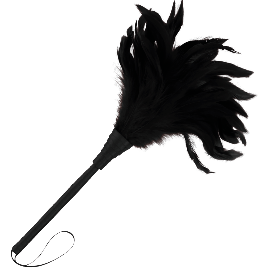 DARKNESS zwarte verenpluim