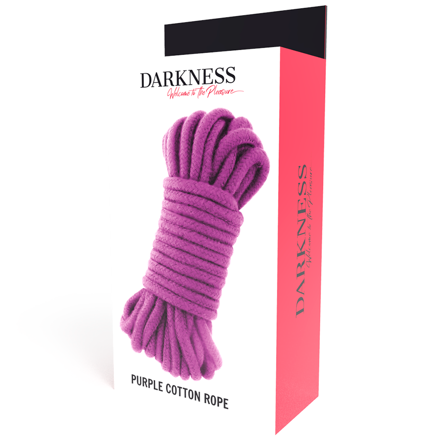 Darkness katoenen bondagekoord 10 meter