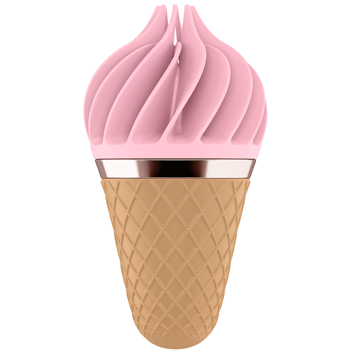 Clitoris vibrator met roterende siliconenribben, waterdicht en stil SATISFYER