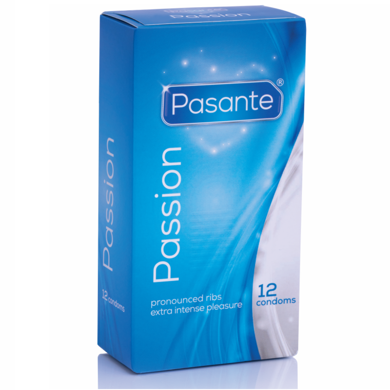 Pasante dotted condooms, 12 stuks