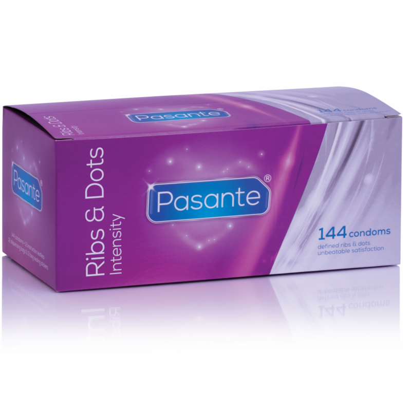 Pasante Ribs & Dots Intensity condooms