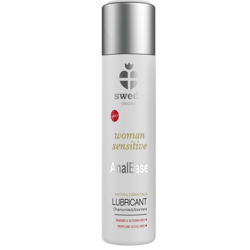 SWEDE Woman Sensitive AnalEase glijmiddel op waterbasis 120 ml