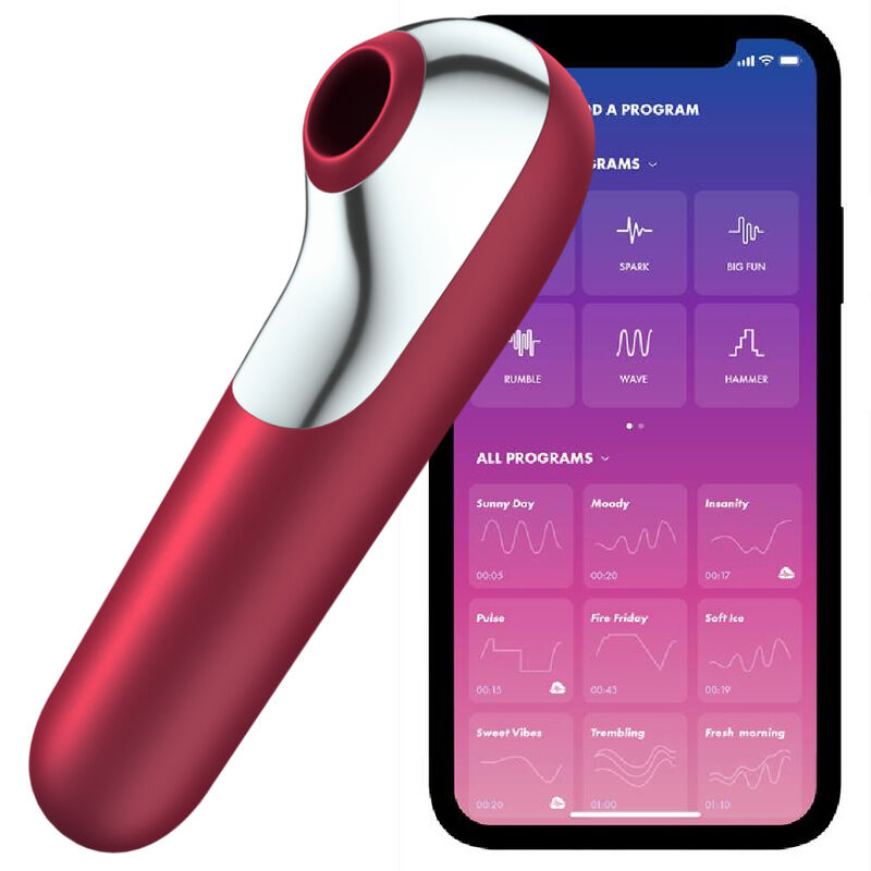 Satisfyer Dual Love vibrator en suctioner
