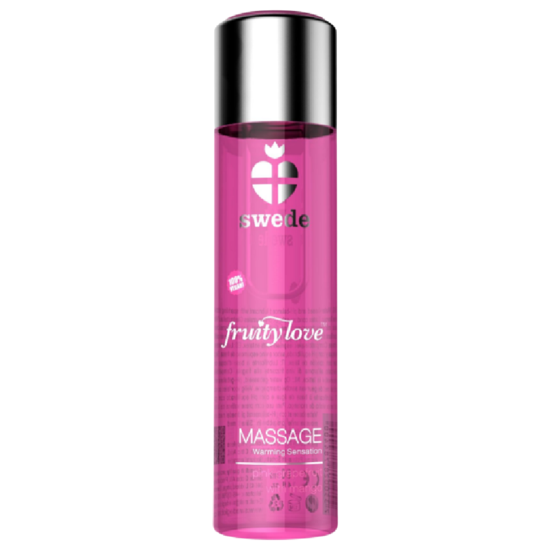 SWEDE Fruity Love verwarmende massageolie