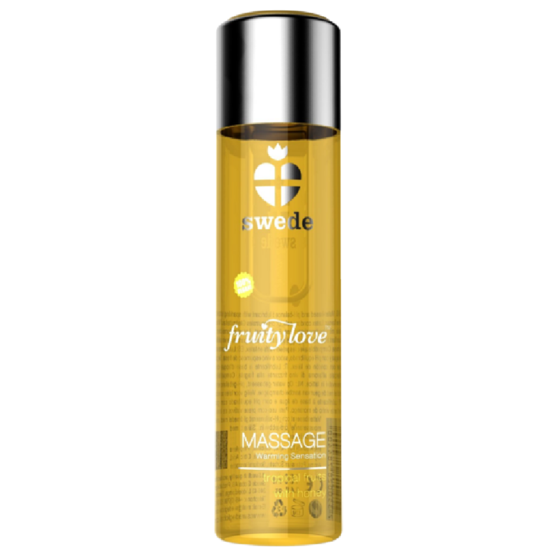 SWEDE Fruity Love verwarmende massageolie