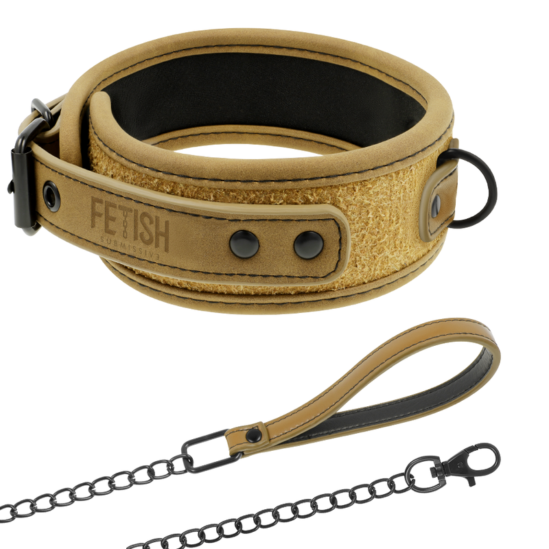 Fetish Submissive Origin halsband met ketting