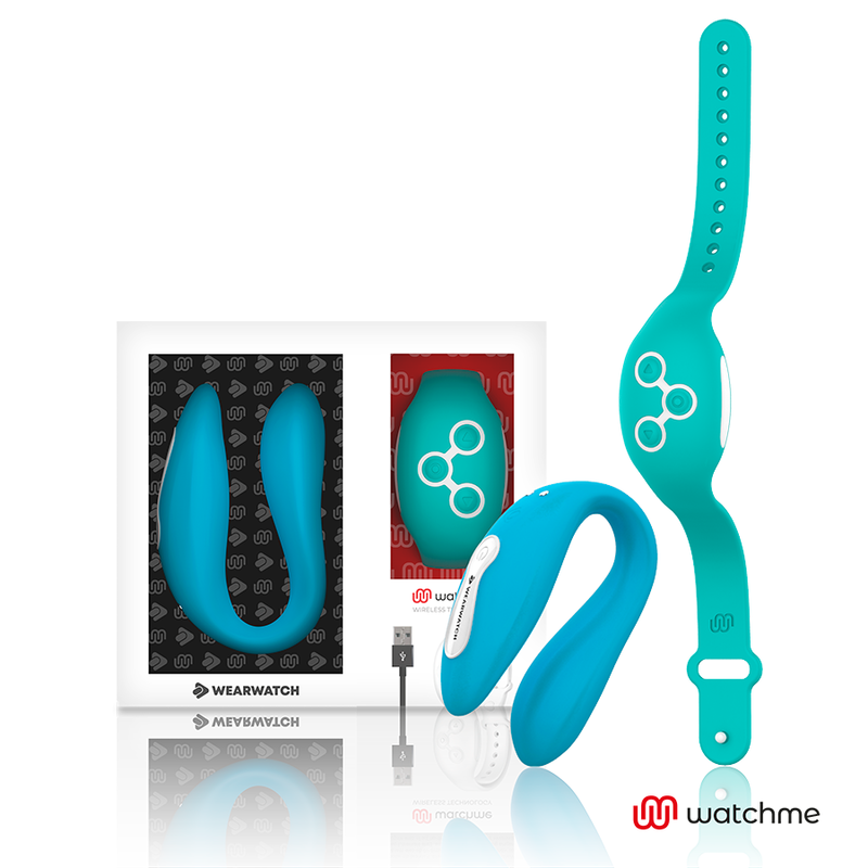 WEARWATCH WatchMe Dual vibrator indigo en zeewater
